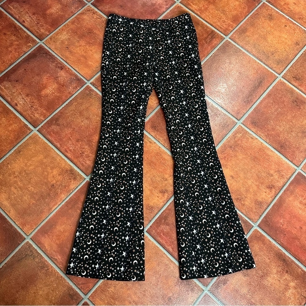 Space by Simona Corsellini Galaxy Flare Leg Pants